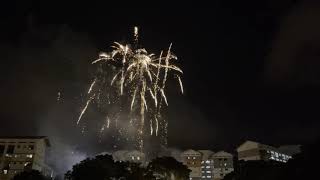 Singapore 2021 Fireworks  Hardcourt at Yew Tee [upl. by Boy]