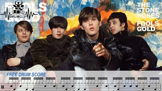 The Stone Roses  Fools Gold Drum Score [upl. by Leanatan]