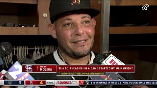 Molina on battery starts record Its a great feeling to be at the top of that list [upl. by Bergess]