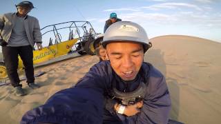 SandBoarding  Las Dunas Peru Funny [upl. by Ynahpit409]