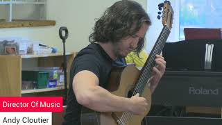 Federico Moreno Torroba  Torija Andy Cloutier  guitar Strathroy United Church [upl. by Auod]