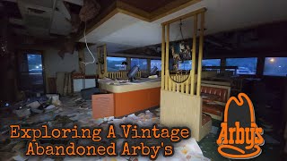 Exploring A Vintage Abandoned Arbys [upl. by Oznola703]