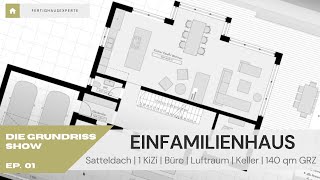 Die Planung eines großzügigen Einfamilienhauses  Grundriss Show Ep 1 [upl. by Broeder]