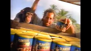 Planters Peanuts 1998 commercial with Peter Jacobson [upl. by Nailuj414]