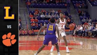 Lipscomb vs Clemson Basketball Highlights 201819 [upl. by Anerok]