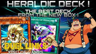 HERALDIC Deck   VOLTAGE OF THE METAL  YuGiOh  Duel Links [upl. by Celia]