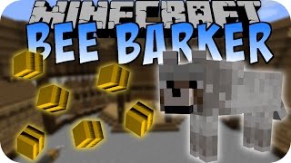 Minecraft DOGBEE GUN BEE BARKER MOD Deutsch [upl. by Aurea]