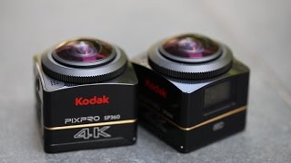 Kodak Pixpro SP360 4K a more versatile 360degree camera [upl. by Ylremik]