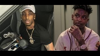 21 Savage Denies Running from 22 Savage and asks him Why He Didnt do Something if He saw him [upl. by Durtschi]