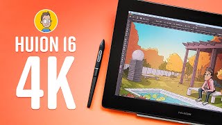 Huion Kamvas Pro 16 4k Review [upl. by Bathsheba]