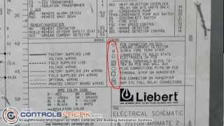 HVAC Controls Training  Liebert Mini Mate Controls Wiring Diagrams and Schematics  Part 1 of 2 [upl. by Guinevere]