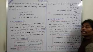 COMPLEMENTS  1S COMPLEMENT  9S COMPLEMENT  2S COMPLEMENT  10S COMPLEMENT  RS COMPLEMENT [upl. by Wainwright]