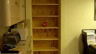 secret bookshelf door part 2 [upl. by Rusert]