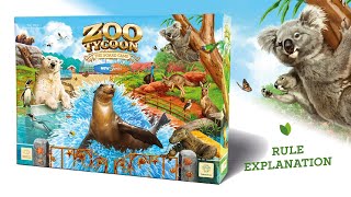 Zoo Tycoon The Board Game  New Shores  Rule explanation [upl. by Inor]