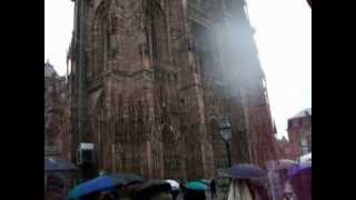 Cloches de la cathédrale de Strasbourg  sonnerie du grand glas [upl. by Nel]