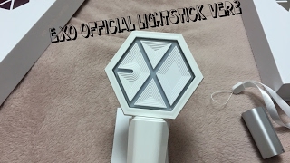 UnBoxing EXO official lightstick ver2 [upl. by Munro]