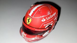 15 Charles Leclerc  Ferrari mini helmet review [upl. by Engdahl]