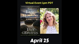 Elly Griffiths discusses The Last Remains [upl. by Harness]