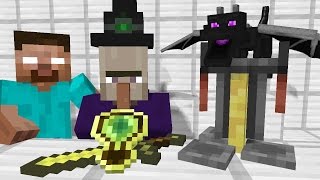 Monster School Alchemy  Crafting  Mining  Combat  Weapon  Minecraft Animation [upl. by Felske554]