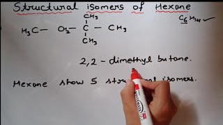 Draw structural isomers of hexane [upl. by Attiuqihc]