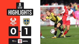 📺 HIGHLIGHTS  12 Oct 24  Harriers 01 Guiseley [upl. by Aehtorod311]