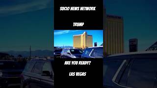 Trump arrives in Las Vegas [upl. by Ekim]