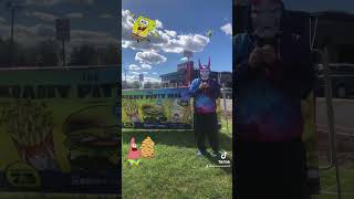 Celebrating SpongeBob 25 year at Wendy’s spongebob foryou foryoupage fypyoutube wendys [upl. by Pascoe]