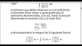 Integrales racionales 1 de 5 [upl. by Fran919]