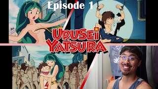 Here We Go Original Urusei Yatsura Episode 1 Reaction [upl. by Dunc]