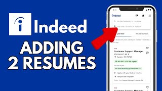 How to Add 2 Resumes on Indeed 2024 [upl. by Leggat2]