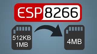 How to upgrade your ESP8266 memory to 4MB in under 2 minutes [upl. by Enida]