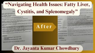 2 Patient Recovery  Fatty Liver  Splenomegaly  Cystitis  Dr J K Chowdhury  Electro Homeopathy [upl. by Annocahs]