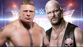 Brock Lesnar vs Stone Cold Steve Austin Wrestlemania 32 Promo [upl. by Eronaele]