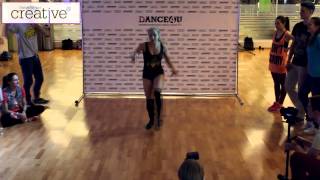 Dancehall Battle от Dance4U Судейский выход Елены Яткиной Космический прокач [upl. by Annais]