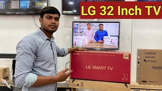 LG Smart TV 32 inchbest 32 inch tv 20212022under 20 k smart tv32lm563bptc lg tv unboxing [upl. by Searle500]