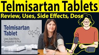 Telmisartan tablets 40 mg 20 mg in hindi Telmisartan Tablets Review Uses Side Effects Dose [upl. by Inalawi]