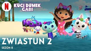 Koci Domek Gabi Sezon 8 Zwiastun 2  Zwiastun po polsku  Netflix [upl. by Nagaem]