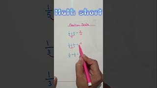 math fraction tricks maths basicmath education [upl. by Limoli]