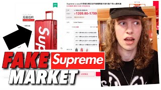 Visiting FAKE Supreme Chinese Market Online [upl. by Atwood184]