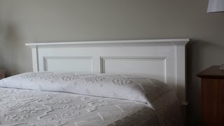 How to paint and install the headboard by Jon Peters [upl. by Ahseryt]