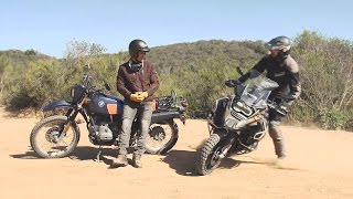 BMW R80 GS vs R1200GS Riding the Original ADV  ON TWO WHEELS [upl. by Lathrope]