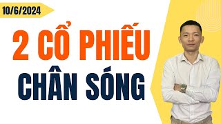 2 CỔ PHIẾU CHÂN SÓNG TĂNG  NÊN THAM GIA SỚM [upl. by Ainav]