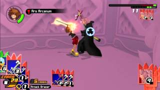 Kingdom Hearts Re Chain of Memories HD  Marluxia 1 No Damage Proud ModeSoras Story [upl. by Dalt]