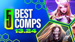 5 BEST Comps in TFT Set 10  Patch 1324 Teamfight Tactics Guide [upl. by Trinity195]