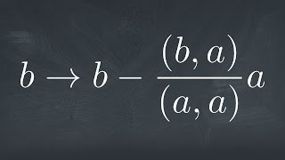 GramSchmidt Orthogonalization and Legendre Polynomials [upl. by Hteboj]