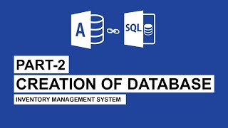 Inventory Management System in UrduHindi  Part2  Creation of Database [upl. by Enowtna]