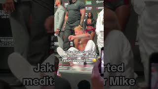 Jake Paul meditated after Mike Tyson slapped him 👀 [upl. by Beckett288]