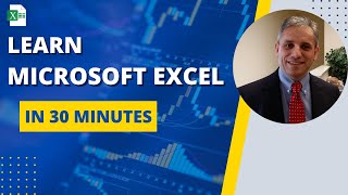 Excel Tutorial Learn Excel in 30 Minutes  Just Right for your New Job Application [upl. by Hanimay]