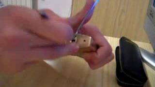 CarlMor6929 Lockpicking a 6 pin TriCircle lock [upl. by Ostap]