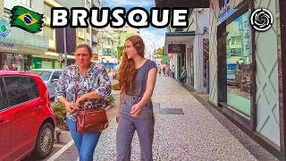 Walking in Brusque Brazil 🇧🇷 Southern Brazil City 【 4K UHD 】 [upl. by Oicor452]